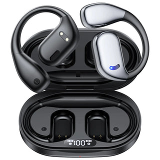 ABCDONG Open Ear Headphones Wireless Bluetooth 60hrs Play 8D Sound...