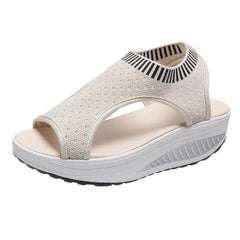 Flying Woven Sandals for Women - Flat Fashion Style