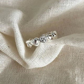 925 Sterling Silver Women's Forefinger Ring
